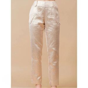 NWT BlueB Rose Gold High Noon Western Pants